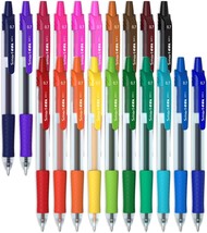 20 Colors Medium Point Colored Pens Retractable Gel Ink Pens With, 20 Co... - $32.92