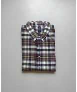 Brooks Brothers Check Plaid Long Sleeve Button Down Cotton  Shirt FTP 0015 - $1,163.77 MXN