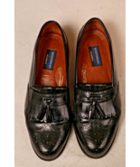 Bostonian Classics 20370 First Flex Black Leather Tassel Wing Tip Loafer... - $24.15