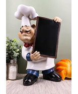 French Bistro Head Chef Jean With Hat And Red Necktie Holding Black Boar... - €27,68 EUR