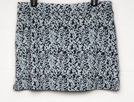No Tags Tranquility by Colorado Women&#39;s Skort M, Black/White/Blue Floral - £18.04 GBP