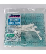 Vintage Goody Brush Rollers with Holding Pins NOS Set of 10 Large - $14.85