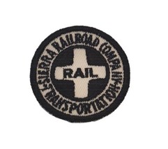 Sierra Railroad Company Embroidered Patch Rail Transportation 2&quot; - $9.79