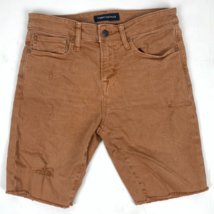 Aeropostale Men&#39;s Denim distressed Jean Shorts Slim Cut Off w/ 5 Pockets... - $19.99