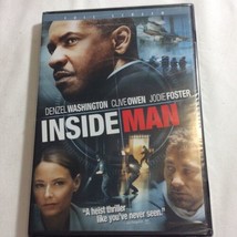 Inside Man DVD 2006 Fullscreen Denzel Washington New Sealed - £2.13 GBP