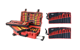 Wiha 32801 112 PIECE MASTER ELECTRICIAN&#39;S INSULATED TOOLS SET IN ROLLING... - £1,892.25 GBP