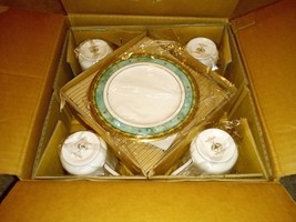 Noritake Japan Woodlawn 20 Pc Set (4- 5 Pc Set) 5 Piece Place Setting Bone China - £234.60 GBP