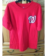 Washington nationals Zimmerman 27 red t shirt size extra large by majestic - £19.53 GBP