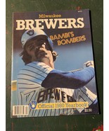 1980 Milwaukee Brewers Official Baseball Team Yearbook Robin Yount Molit... - $11.99