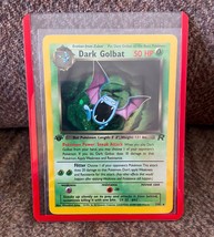 1st Edition Dark Golbat - Holo Rare Vintage 7/82 Team Rocket Pokemon - £31.66 GBP