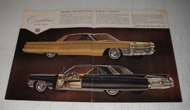 1964 Cadillac Sixty-Two Coupe and Fleetwood Sixty Special Sedan Ad - £14.48 GBP