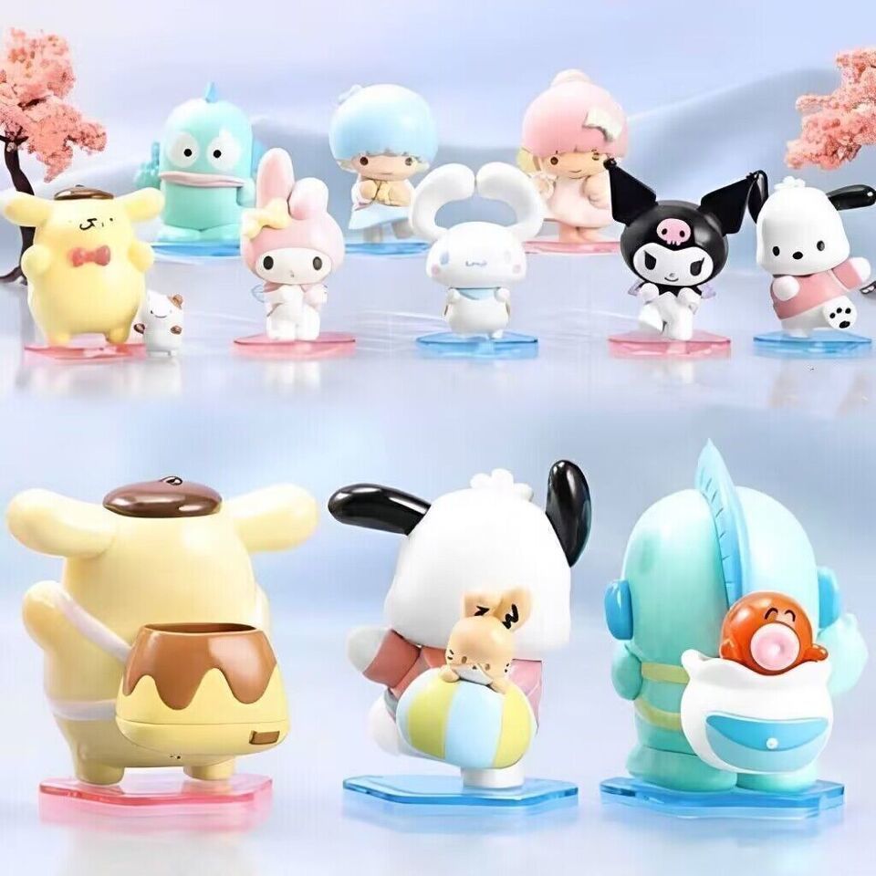 MINISO Sanrio Characters Carry buddy On Back Series Confirmed Blind Box Figure！ - £6.71 GBP - £11.19 GBP