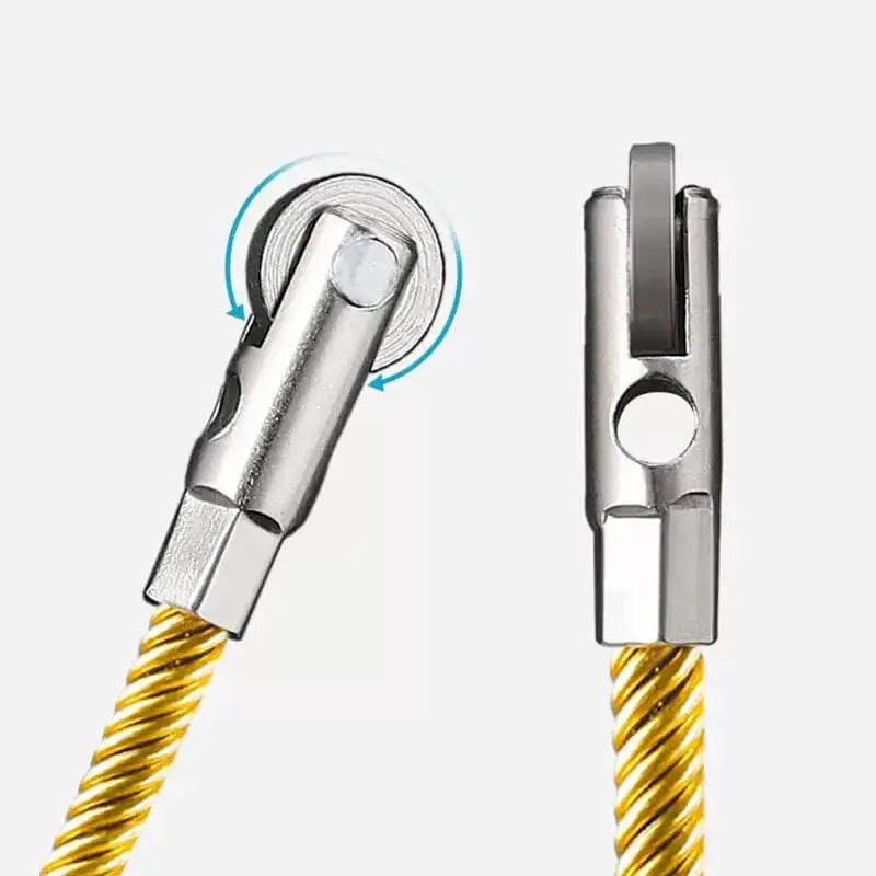 Universal Wire Threading Device 5/10m Spring High ity Rope Pulling Devic... - $64.56