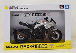 Suzuki GSX–S1000S Aoshima 1/12 Scale Cycle Diecast Model NIB - £53.81 GBP
