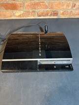 Sony PlayStation 3 Fat PS3 Console CECHH01 Console Only For Parts Repair As Is - £25.04 GBP