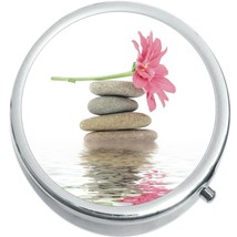 Rocks Flower Water Zen Medicine Vitamin Pill Box - £9.39 GBP