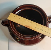 Monmouth Maple Leaf Stoneware Flour Crock with Handles image 3
