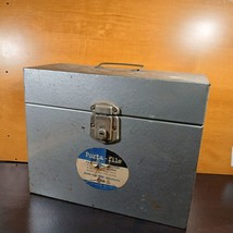 Vintage Imperial Porta File all steel locking box with key (Hamilton Skotch Corp - £11.06 GBP