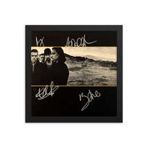 U2 signed &quot;The Joshua Tree&quot; album Reprint - £59.77 GBP