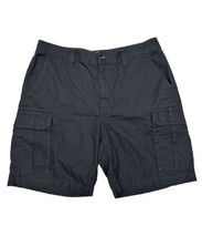 Saddlebred Men Size 36 (Measure 36x9) Dark Gray Cargo Shorts - £6.05 GBP