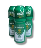 3 x Mitchum Men Unscented Odor Defense Roll On Antiperspirant Deodorant ... - $49.49