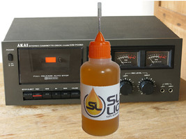 Slick Liquid Lube Bearings 100% Synthetic Oil for Vintage Akai Cassette ... - £7.63 GBP