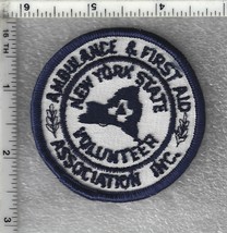 New York State Volunteer Ambulance &amp; First Aid Association, Inc. patch - $186.00 MXN