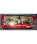 Boxed Disney Mattel Die-cast Vehicles w/Mickey, Pluto, Goofy-Removable F... - $20.57 CAD