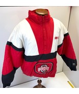 Vintage Ohio State Buckeyes Logo 7 Half Zip Puffer Coat Jacket Mens Sz XL - €77,50 EUR Vintage Ohio State Buckeyes Logo 7 Half Zip Puffer Coat Jacket Mens Sz XL - €77,50 EUR