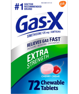 Extra Strength Chewable Gas Relief Tablets 125 Mg for Bloating Relief 72... - $417.27 MXN