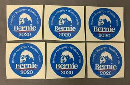 Bernie Sanders 2020 D12 Set of 6 Campaign Vinyl Stickers - $9.85