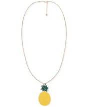 Alfani Gold-Tone Colored Pineapple Long Pendant Necklace - £12.64 GBP