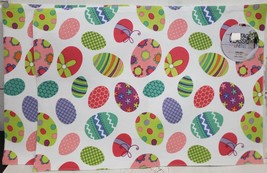 Set of 2 Same Fabric Printed Placemats PLACEMATS,13&quot;x19&quot;,EASTER MULTICOL... - £10.83 GBP