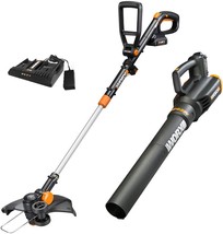Battery-Operated Worx 20V Gt Revolution 12&quot; Cordless String Trimmer And,... - £203.81 GBP