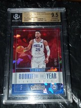 Authenticity Guarantee 
2017-18 Contenders Rookie of the Year Ben Simmons #17... - £478.51 GBP