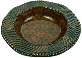 Ambiance Safari Wildlife Pattern Stoneware Soup Bowl 9&quot; x 1.75&quot; NWT - $10.39
