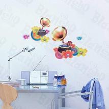 [Wonderful Music] Decorative Wall Stickers Appliques Decals Wall Decor Home Deco - £3.71 GBP