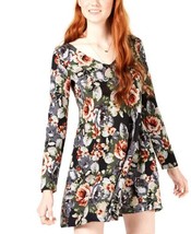 BCX Juniors Floral Chiffon Lace Back Dress Size Medium Color Floral - £22.08 GBP