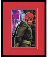Red Skull 1993 Framed 11x14 Marvel Masterpieces Poster Display  - £27.12 GBP
