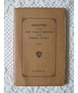 1939 Yearly Meeting Minutes of the Damascus Ohio Friends Church with Sta... - £11.74 GBP