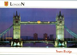 Tower Bridge Postcard London England Postmarked 2002 - £4.08 GBP
