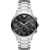 Armani AR11208 Black Dial Stainless Steel Strap Gents Watch - £130.02 GBP