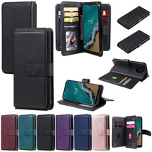 Case For Nokia G50 G21 G11 C10 C20 X10 X20 Flip Leather Wallet back Cover - £46.18 GBP