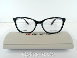 LIZ CLAIBORNE L 647 (IPR) HAVANA BLUE 51-16-135 Eyeglass frames - $37.95