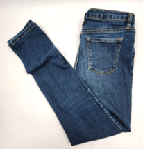 Gap Girls Adjustable Waist Denim Super Skinny Jeans Size 14 Reg 26 X 28 Pants - $14.00