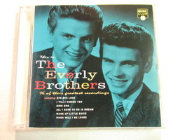 The Everly Brothers 16 Of Their Greatest Recordings 1997 Hits Compilation Cd - £5.44 GBP