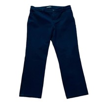 Lauren Ralph Lauren Navy Blue Jean Pants Womens Size 14 Straight Leg Str... - £13.39 GBP