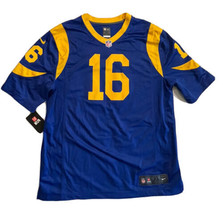 Nike Los Angeles Rams Signed Autograph Men’s Jersey Sz XL Jared Goff #16 New - £117.42 GBP