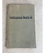 Vintage 1964 Ford Lincoln Continental Mark IV Owners Manual - $11.87