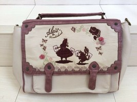 Disney Cheshire Cat, White Rabbit, Alice in the wonderland shoulder bag. Rare - £39.27 GBP